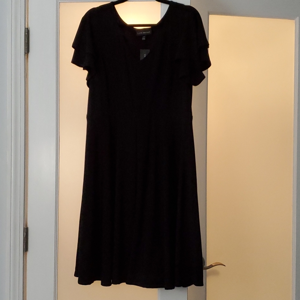 Black skater dress